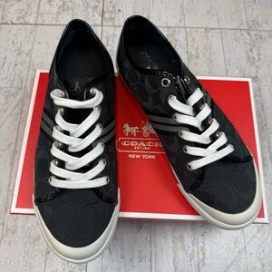 Coach Black and White Sneakers